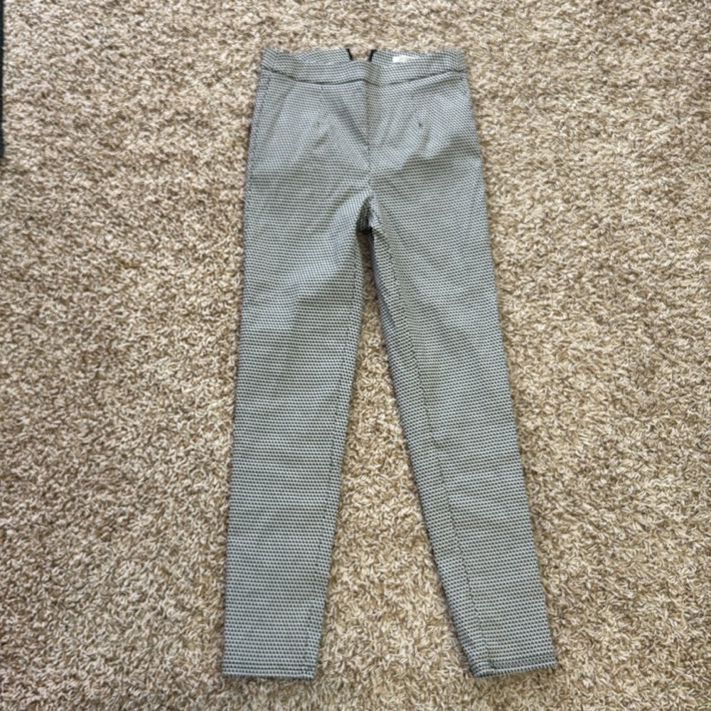Zip Back Skinny Pants
